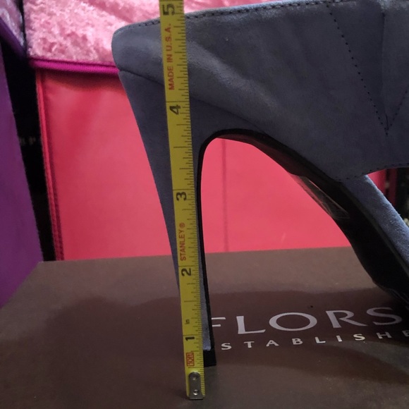 Powder Blue Mules - Picture 3 of 3